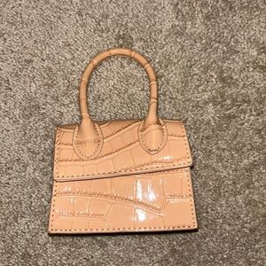 Cream Colored Mini Purse